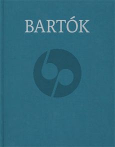 Bartok Works for Piano 1914-1920 (László Somfai) (Hardcover)