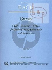 Quartet C-major (Flute[Vi.]-Vi.-Va.-Violonc.)