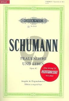 Schumann Frauenliebe und Leben Op.42 Hoch (Bk-Cd) (Hans Joachim Köhler)