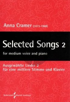 Cramer Selected Songs Vol. 2 Medium Voice and Piano (edited by Stephan Pasveer)