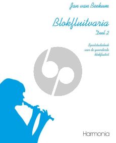Beekum Blokfluitvaria Vol.2 Speelstudieboek voor de gevorderde blokfluitist