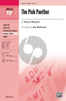 Mancini The Pink Panther SATB (transcr. Jay Althouse)