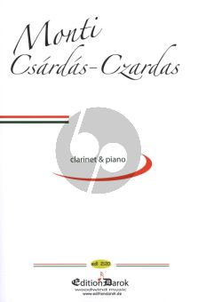 Monti Csardas for Clarinet and Piano (arr. Bela Kovacs)