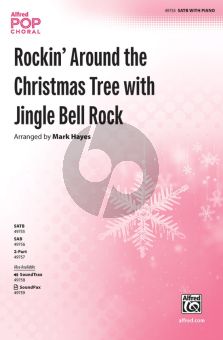 Album Rocking around the Christmas Tree with Jingle Bell Rock SATB (arranged by Mark Hayes)