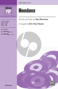 Morrison Moondance SSA and Piano (arranged by Eric Van Cleave)
