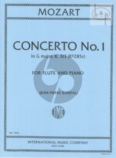 Concerto G-major KV 313