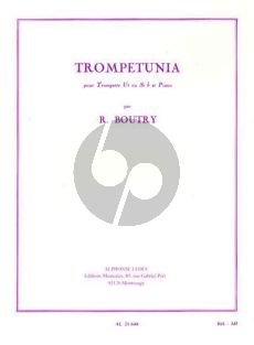 Boutry Trompetunia (Trumpet in C or Bb)-Piano