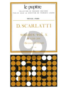Scarlatti Sonates Vol.10 K.458-506 Clavier (Kenneth Gilbert) (Le Pupitre)