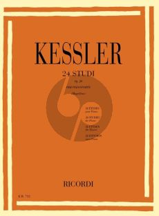 Kessler 24 Studies Op. 20 Piano (Bruno Mugellini)