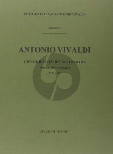 Vivaldi Concerto C-major RV 114 (F.XI n.44) for Strings and Bc (Score) (G. F. Malipiero)