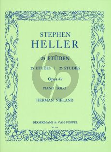 Heller 25 Studies Op.47 Piano (Herman Nieland)