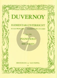 Duvernoy 25 Elementary Studies Op.176 Piano (Ber Joosen)