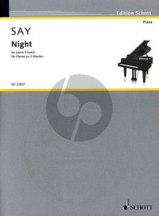Say Night for Piano 4 hands