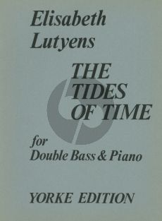 Lutyens The Tides of Time Op.75 Double Bass and Piano (1969)
