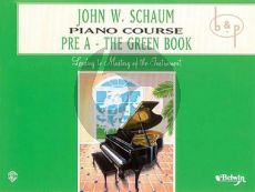 Piano Course Pre A Book The Green Book