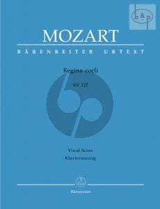 Regina coeli KV 127 B-flat major (Soprano-SATB- Orch.) (Vocal Score)
