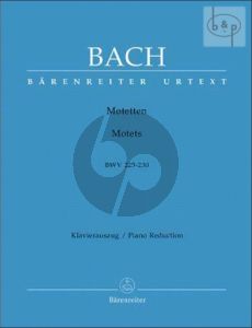 Motetten BWV 225 - 230 Klavierauszug