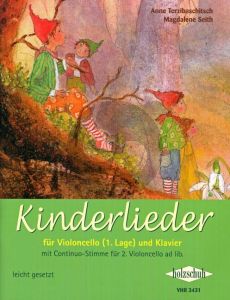 Kinderlieder Violoncello-Klavier (für Violoncello (1. Lage) und Klavier)