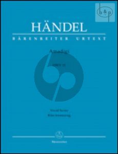 Amadigi HWV 11 (Vocal Score)