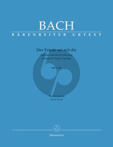 Bach J.S. Kantate BWV 158 Der Friede sei mit dir Vocal Score (Kantate zum dritten Ostertag) (German)