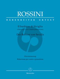 Rossini Il Barbiere di Siviglia Klavierauszug (ital./dt.) (Patricia B. Brauner)