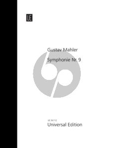 Mahler Symphony No.9 D-Major in 4 Parts (Orch. 1908-1910) Full Score (Size 25.0 × 34.0 cm) (after the Mahler Critical Edition) (Universal)