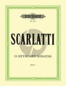 Scarlatti 24 Sonaten für Klavier (Emil von Sauer)