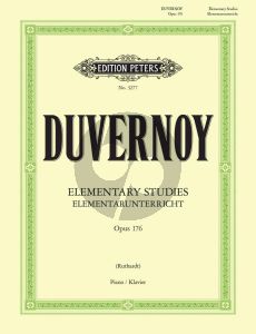 Duvernoy Elementar Unterricht Op.176 fur Klavier (Ruthardt) (Peters)