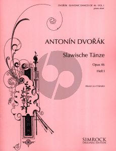 Dvorak Slavonic Dances Op.46 Vol.1 Piano 4 hands