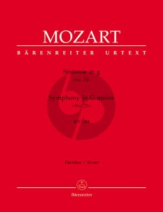 Mozart Symphonie g-moll KV 183 (K.6: 173 dB) Partitur
