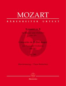Mozart Konzert KV 595 B-dur (No.27) (KA) (Urtext der Neuen Mozart-Ausgabe)