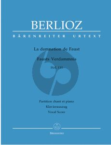 Berlioz La Damnation de Faust (Hol.111) (KA) (ed. Julian Rushton) (franz./dt/) (Barenreiter-Urtext)