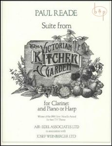 Reade Suite from Victorian Kitchen Garden Clarinet in B with Piano or Harp