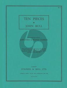 Bull 10 Pieces from Musica Britannica Harpsichord (John Steele and Francis Cameron)