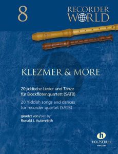 Autenrieth Klezmer & More (20 jiddische Lieder & Tanze) 4 Recorders