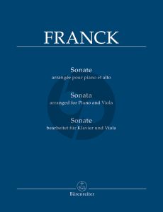 Franck Sonata Viola-Piano (edited by Douglas Woodfull-Harris)