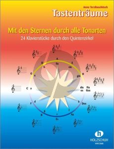 Terzibaschitsch Mit den Sternen durch alle tonarten - 24 Klavierstücke durch den Quintenzirkel