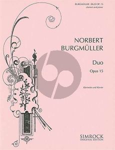 Burgmuller Duo Es-dur Op.15 Klarinette und Klavier (Jost Michaels)