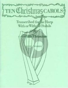 Album 10 Christmas Carols for Harp with or without Pedals (transcribed by Lucien Thomson)