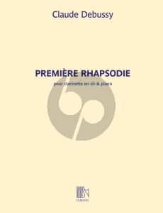 Debussy Premiere Rhapsodie pour Clarinette (Bb) et Piano
