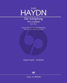 Haydn Die Schopfung Hob. XX1:2 Soli-Chor und Kammerorchester Partitur (arr. Joe Hickman)