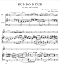 Mozart Rondo D-dur KV 184 Anh. Flute-Orchestra (piano red.) (edited by Dieter Sonntag)