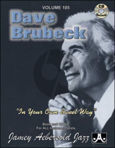 Jazz Improvisation Vol.105 David Brubeck (In Your Own Sweet Way) (Bk-Cd)