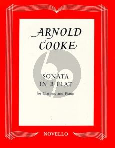 Cooke Sonata B-flat Clarinet and Piano (1959)