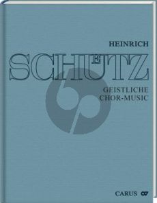 Schutz Geistliche Chormusik 1648 5-7 Stimmen (ed. Michael Heinemann) (Gesamtausgabe, bd. 12)