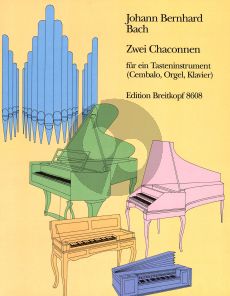 J.B. Bach 2 Chaconnes for a Keyboard Instrument