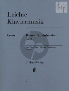 Leichte Klaviermusik 18. & 19. Jahrh. Vol.1 (edited by W.Georgii) (Henle-Urtext)