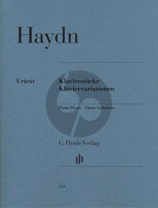 Haydn Klavierstucke & Klaviervariationen (Gerlach-Schornsheim) (Henle-Urtext)