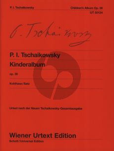 Tchaikovsky Kinderalbum Op. 39 Piano solo (edited by Thomas Kohlhase) (Wiener Urtext)