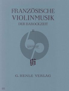 Franzosische Violinmusik der Barockzeit Vol.2